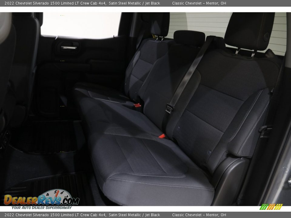 2022 Chevrolet Silverado 1500 Limited LT Crew Cab 4x4 Satin Steel Metallic / Jet Black Photo #18