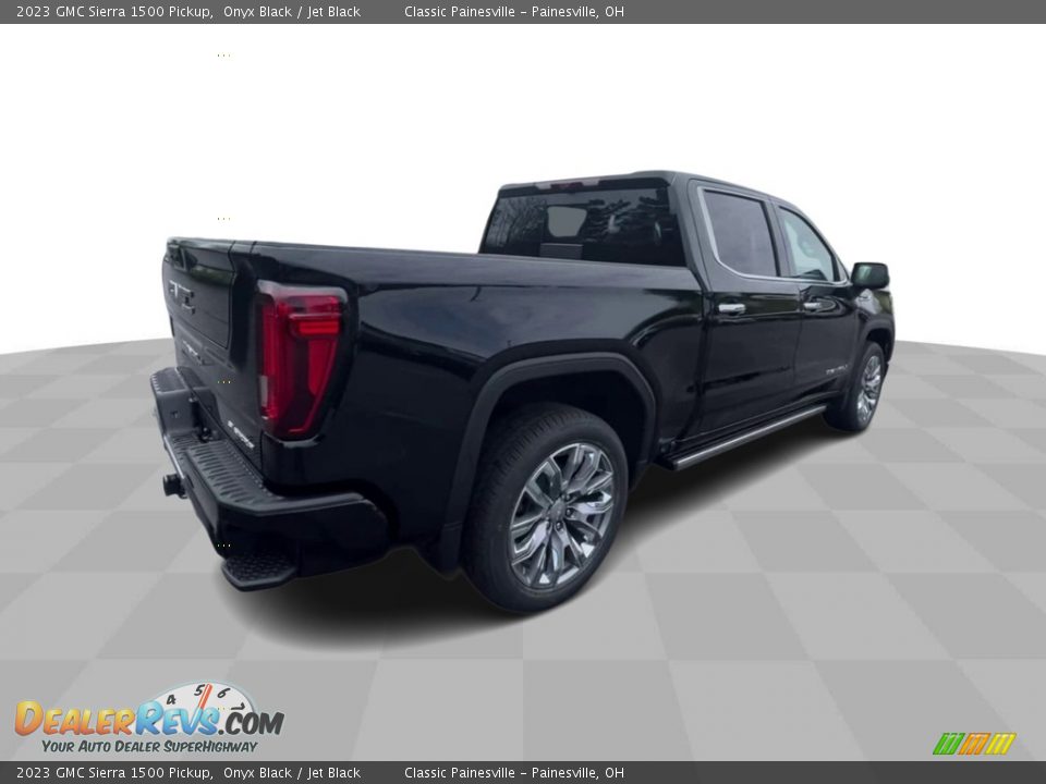 2023 GMC Sierra 1500 Pickup Onyx Black / Jet Black Photo #8