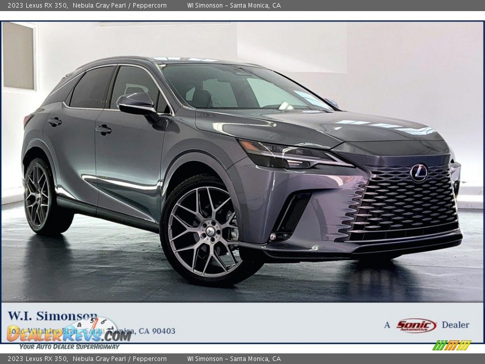 2023 Lexus RX 350 Nebula Gray Pearl / Peppercorn Photo #1