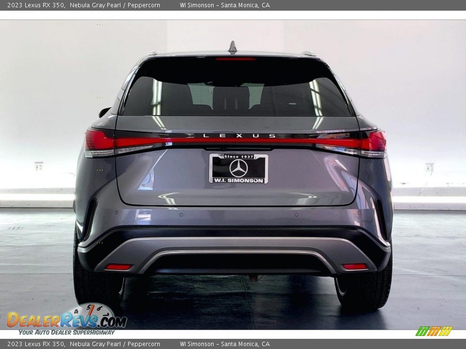 2023 Lexus RX 350 Nebula Gray Pearl / Peppercorn Photo #3