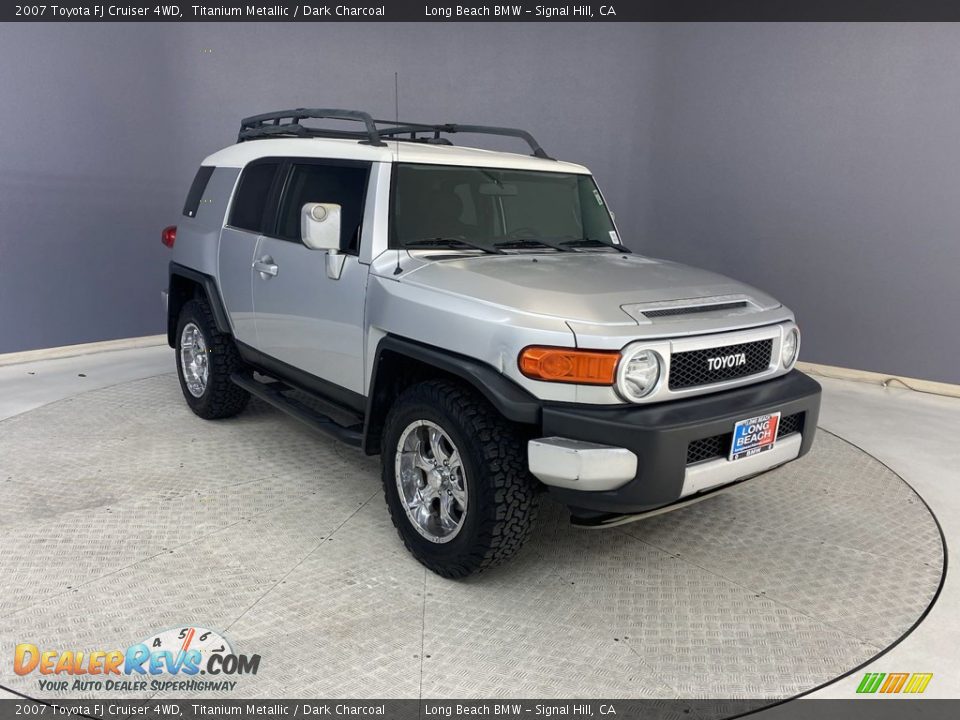 2007 Toyota FJ Cruiser 4WD Titanium Metallic / Dark Charcoal Photo #30