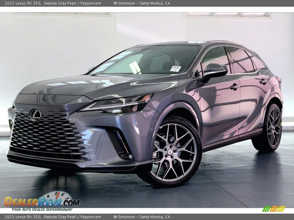 Nebula Gray Pearl 2023 Lexus RX 350 Photo #11