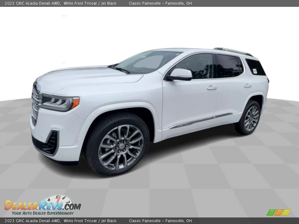 2023 GMC Acadia Denali AWD White Frost Tricoat / Jet Black Photo #4