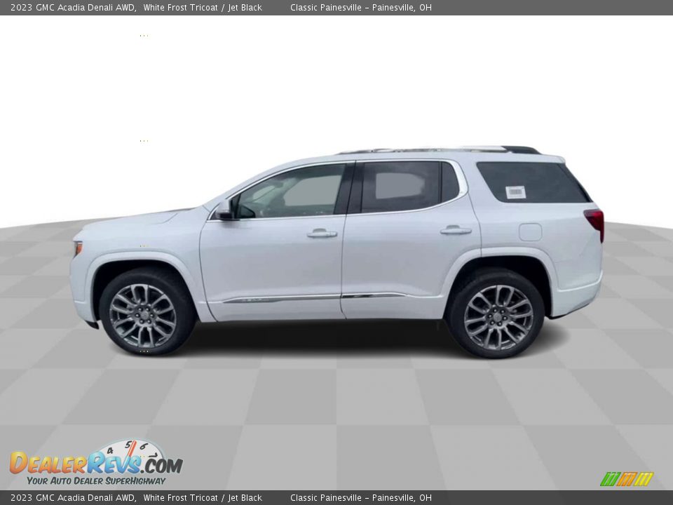 2023 GMC Acadia Denali AWD White Frost Tricoat / Jet Black Photo #5