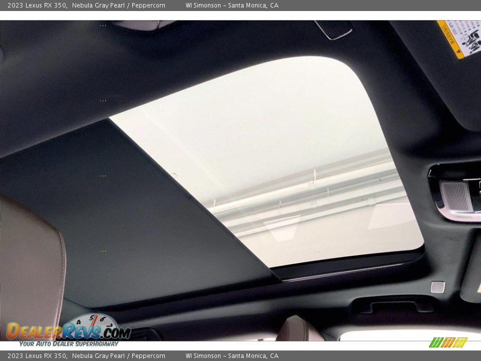 2023 Lexus RX 350 Nebula Gray Pearl / Peppercorn Photo #24
