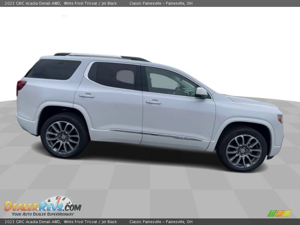 2023 GMC Acadia Denali AWD White Frost Tricoat / Jet Black Photo #9