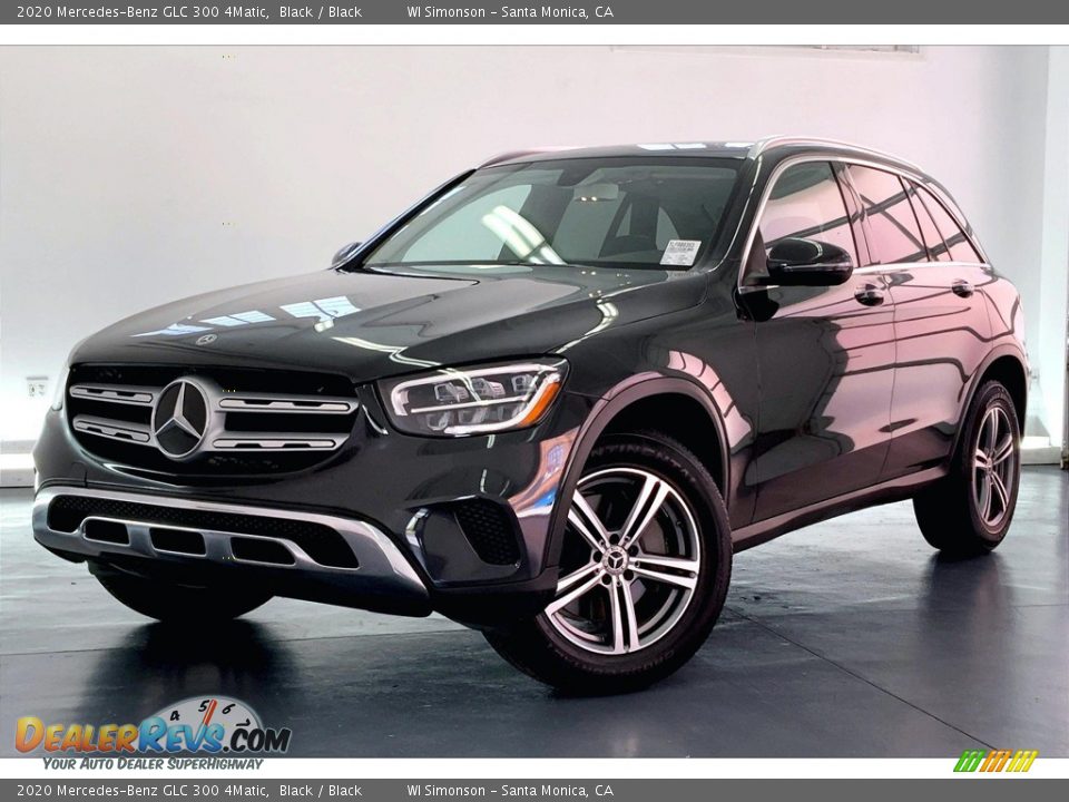 2020 Mercedes-Benz GLC 300 4Matic Black / Black Photo #12