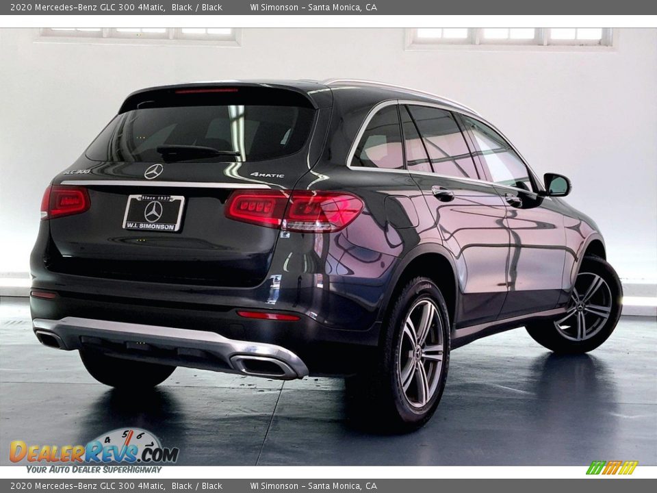 2020 Mercedes-Benz GLC 300 4Matic Black / Black Photo #13