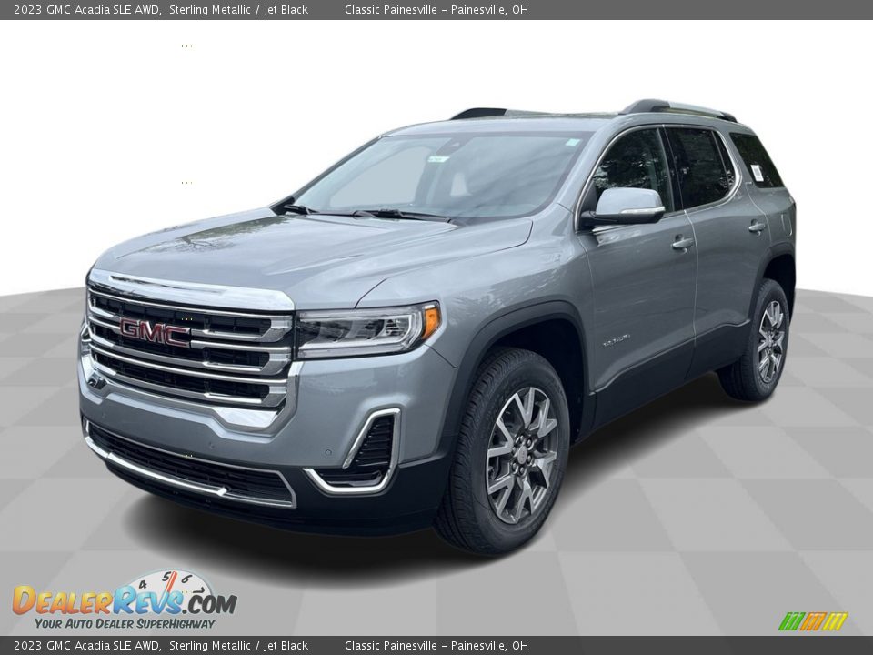 2023 GMC Acadia SLE AWD Sterling Metallic / Jet Black Photo #1