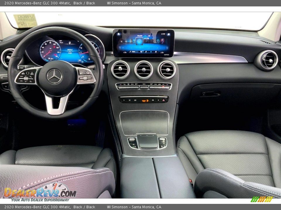 2020 Mercedes-Benz GLC 300 4Matic Black / Black Photo #15