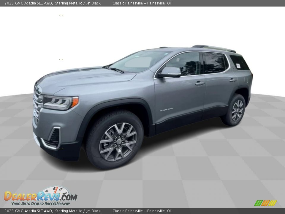 2023 GMC Acadia SLE AWD Sterling Metallic / Jet Black Photo #4