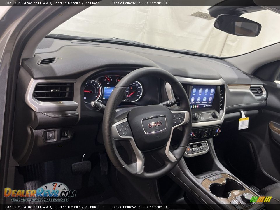 2023 GMC Acadia SLE AWD Sterling Metallic / Jet Black Photo #10