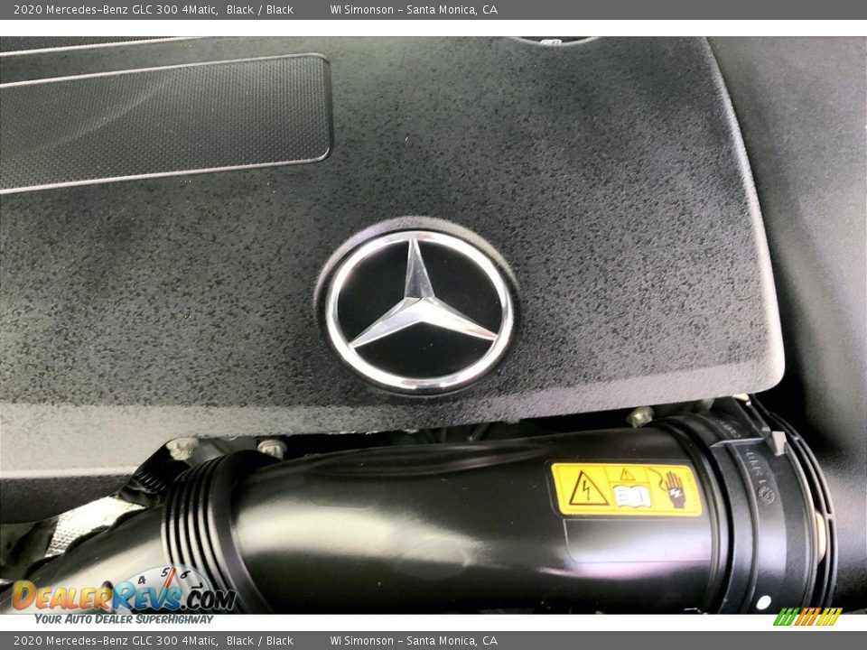 2020 Mercedes-Benz GLC 300 4Matic Black / Black Photo #32