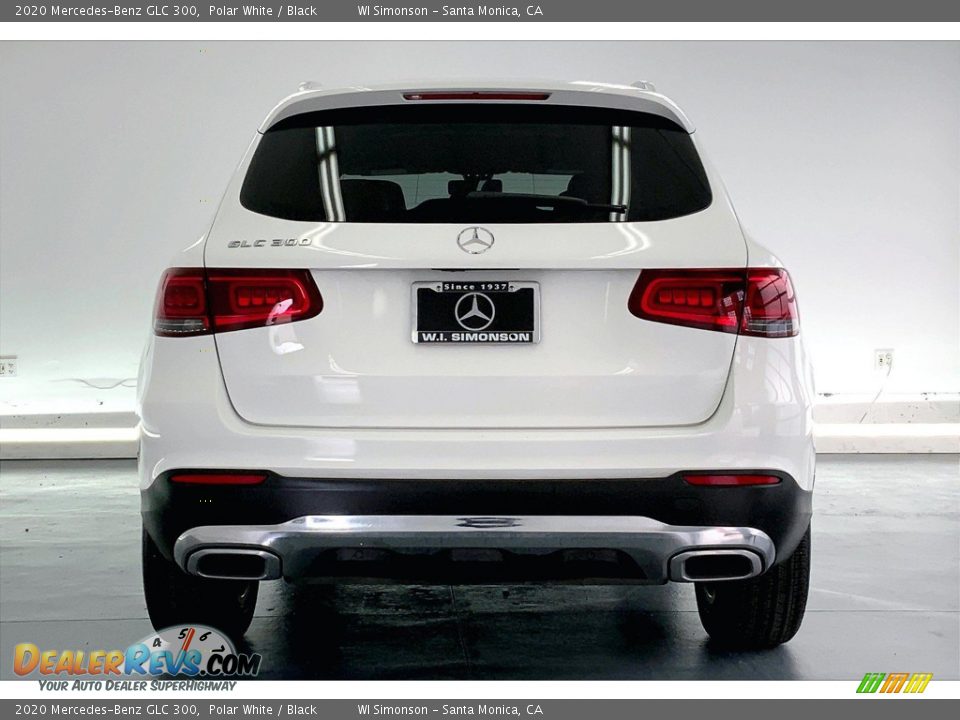 2020 Mercedes-Benz GLC 300 Polar White / Black Photo #3