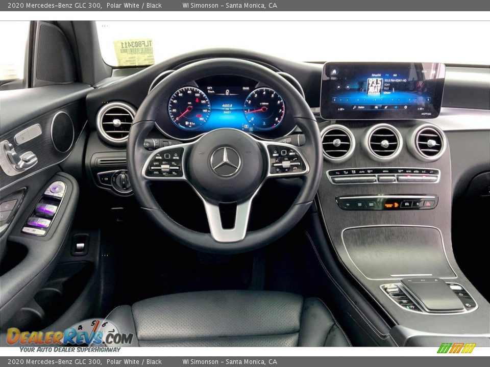 2020 Mercedes-Benz GLC 300 Polar White / Black Photo #4