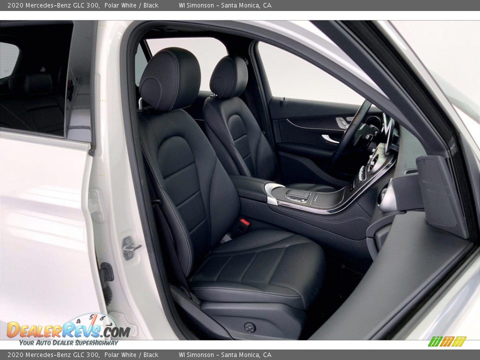 2020 Mercedes-Benz GLC 300 Polar White / Black Photo #6