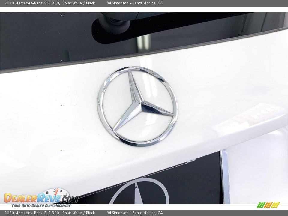 2020 Mercedes-Benz GLC 300 Polar White / Black Photo #7