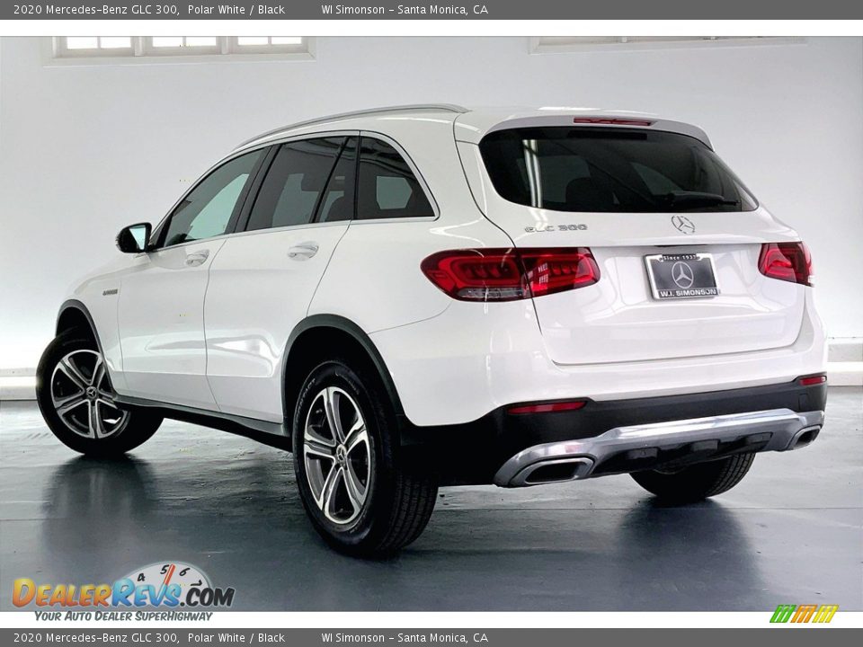 2020 Mercedes-Benz GLC 300 Polar White / Black Photo #10