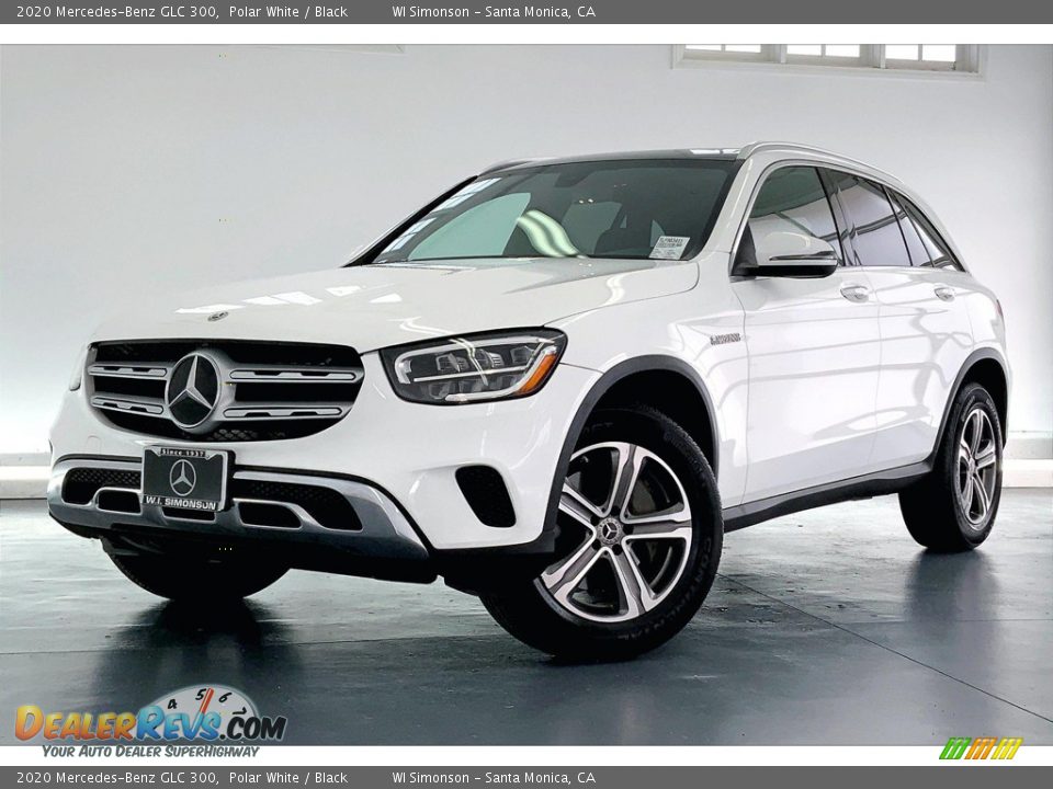 2020 Mercedes-Benz GLC 300 Polar White / Black Photo #12