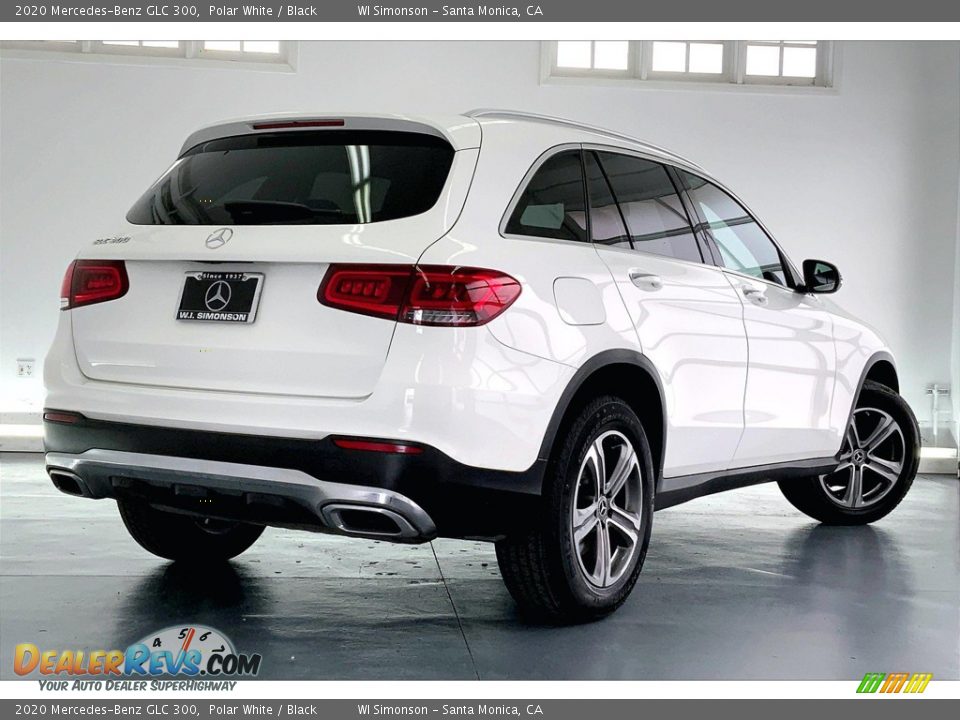 2020 Mercedes-Benz GLC 300 Polar White / Black Photo #13