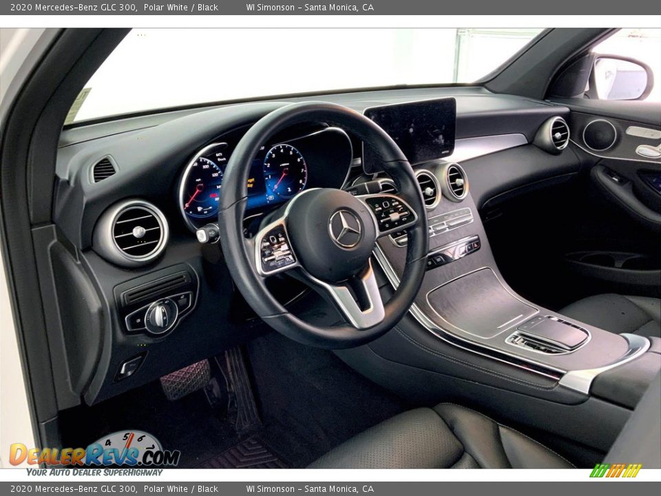 2020 Mercedes-Benz GLC 300 Polar White / Black Photo #14