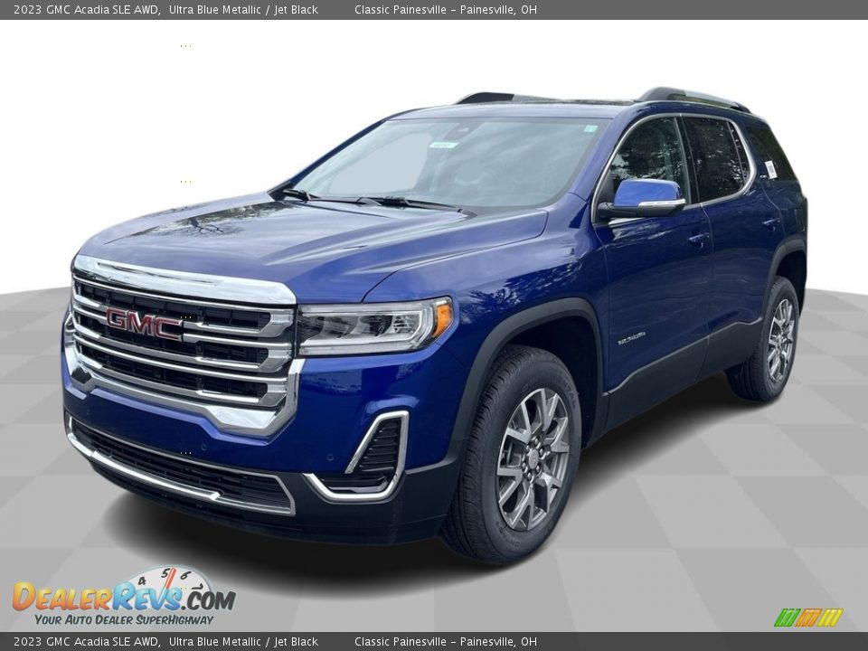 2023 GMC Acadia SLE AWD Ultra Blue Metallic / Jet Black Photo #1