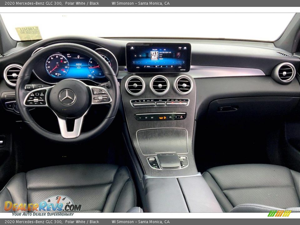 2020 Mercedes-Benz GLC 300 Polar White / Black Photo #15
