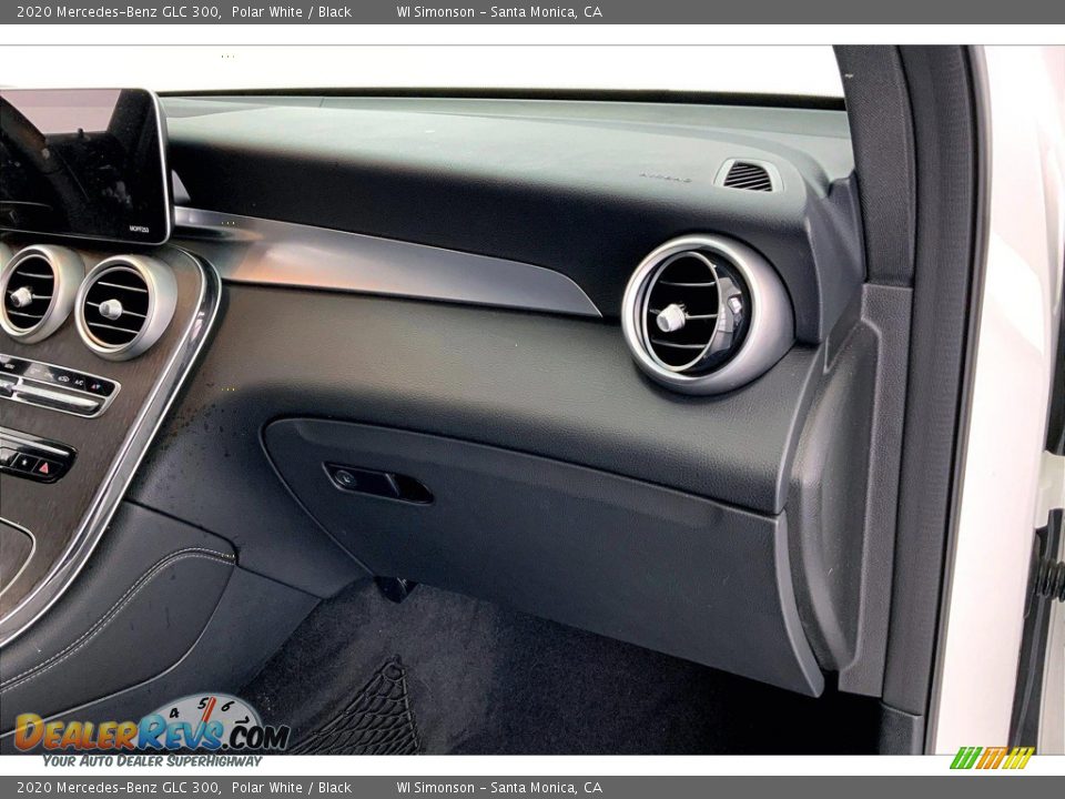 2020 Mercedes-Benz GLC 300 Polar White / Black Photo #16