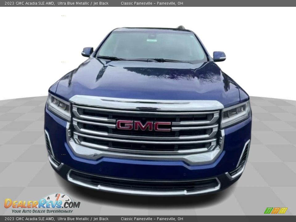 2023 GMC Acadia SLE AWD Ultra Blue Metallic / Jet Black Photo #3