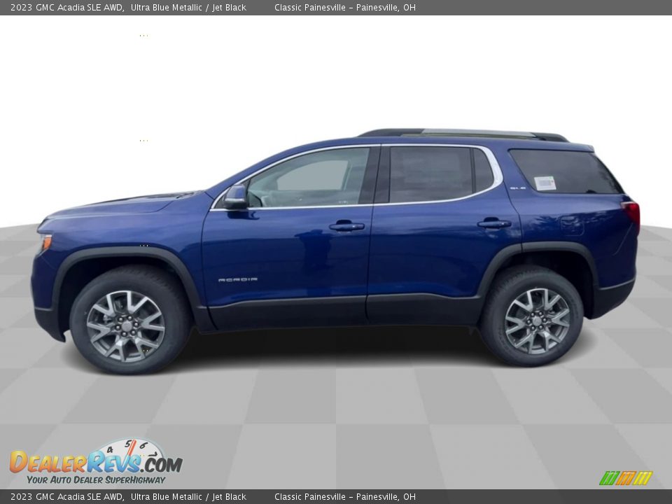 2023 GMC Acadia SLE AWD Ultra Blue Metallic / Jet Black Photo #5