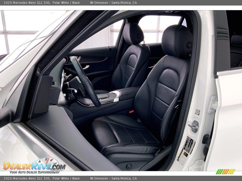 2020 Mercedes-Benz GLC 300 Polar White / Black Photo #18