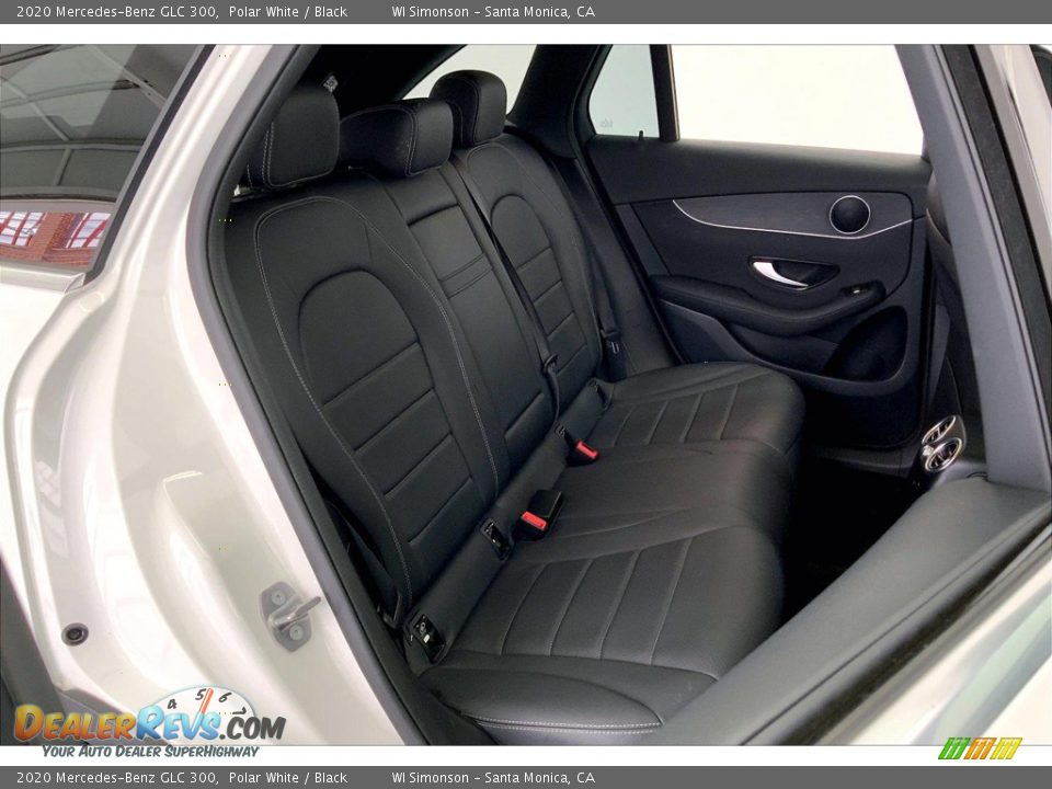 2020 Mercedes-Benz GLC 300 Polar White / Black Photo #19