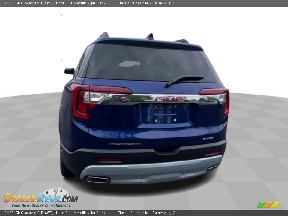 2023 GMC Acadia SLE AWD Ultra Blue Metallic / Jet Black Photo #7