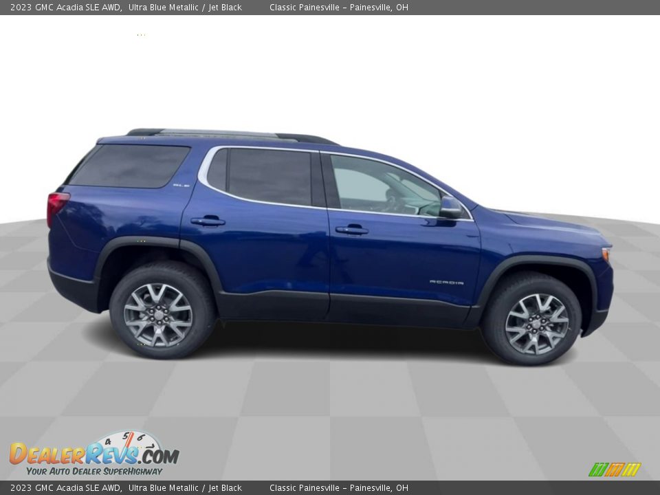 2023 GMC Acadia SLE AWD Ultra Blue Metallic / Jet Black Photo #9