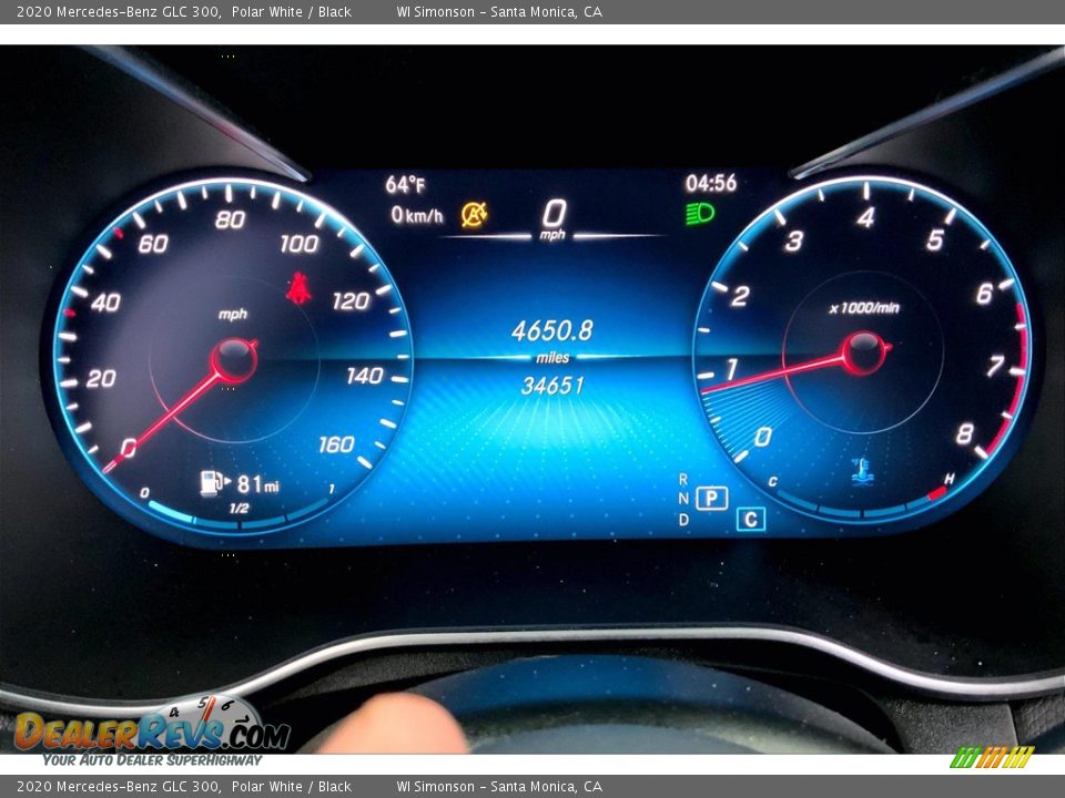 2020 Mercedes-Benz GLC 300 Polar White / Black Photo #23