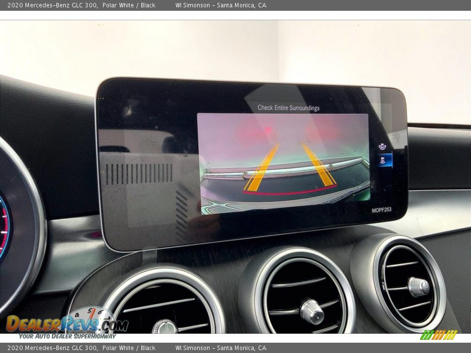 2020 Mercedes-Benz GLC 300 Polar White / Black Photo #24