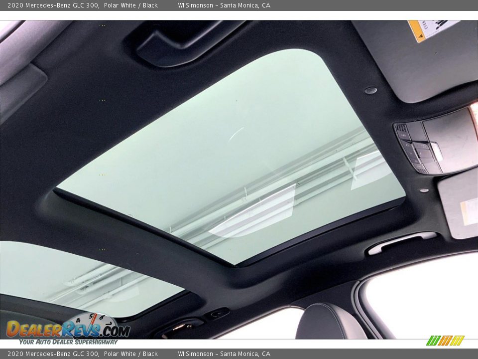 2020 Mercedes-Benz GLC 300 Polar White / Black Photo #25