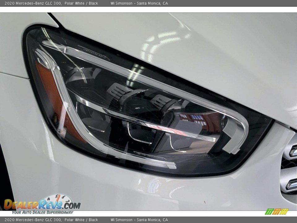 2020 Mercedes-Benz GLC 300 Polar White / Black Photo #28