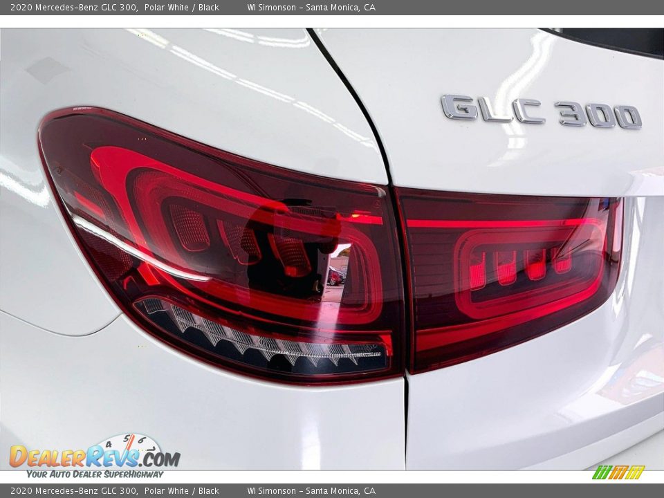 2020 Mercedes-Benz GLC 300 Polar White / Black Photo #29