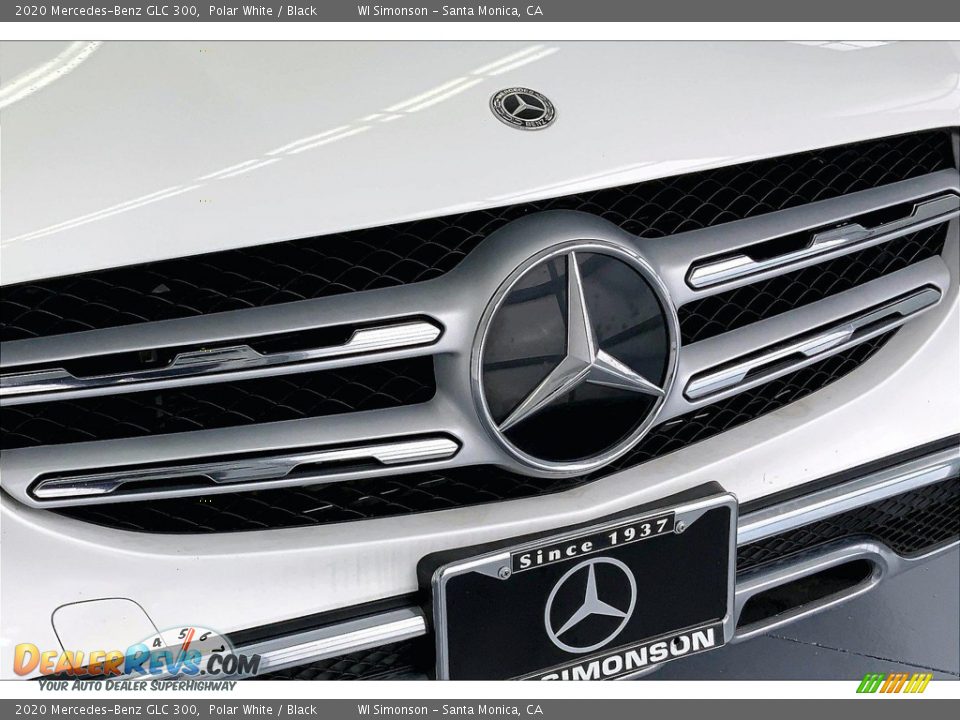 2020 Mercedes-Benz GLC 300 Polar White / Black Photo #30