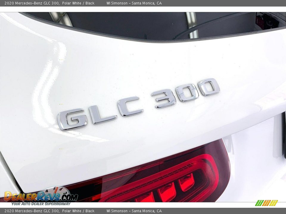 2020 Mercedes-Benz GLC 300 Polar White / Black Photo #31