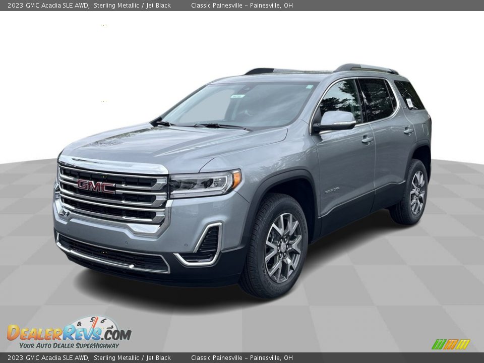 2023 GMC Acadia SLE AWD Sterling Metallic / Jet Black Photo #1