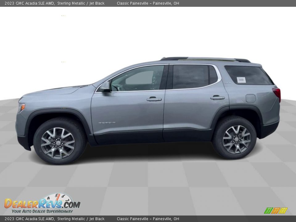 2023 GMC Acadia SLE AWD Sterling Metallic / Jet Black Photo #5