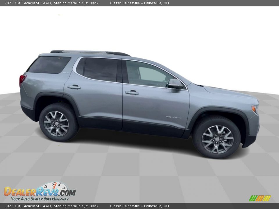 2023 GMC Acadia SLE AWD Sterling Metallic / Jet Black Photo #9