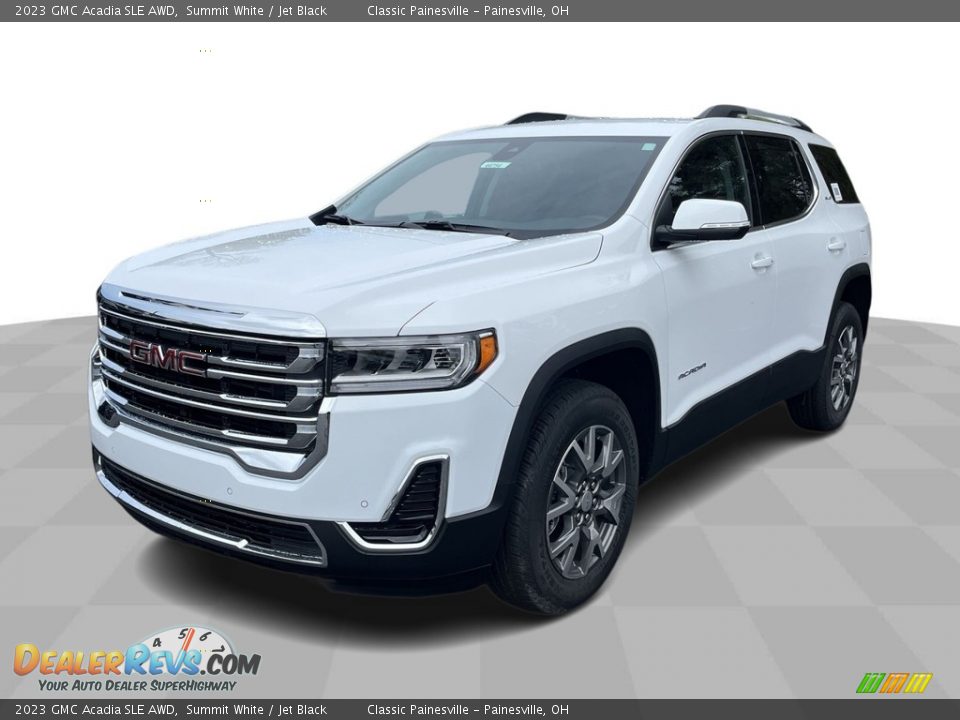 2023 GMC Acadia SLE AWD Summit White / Jet Black Photo #1