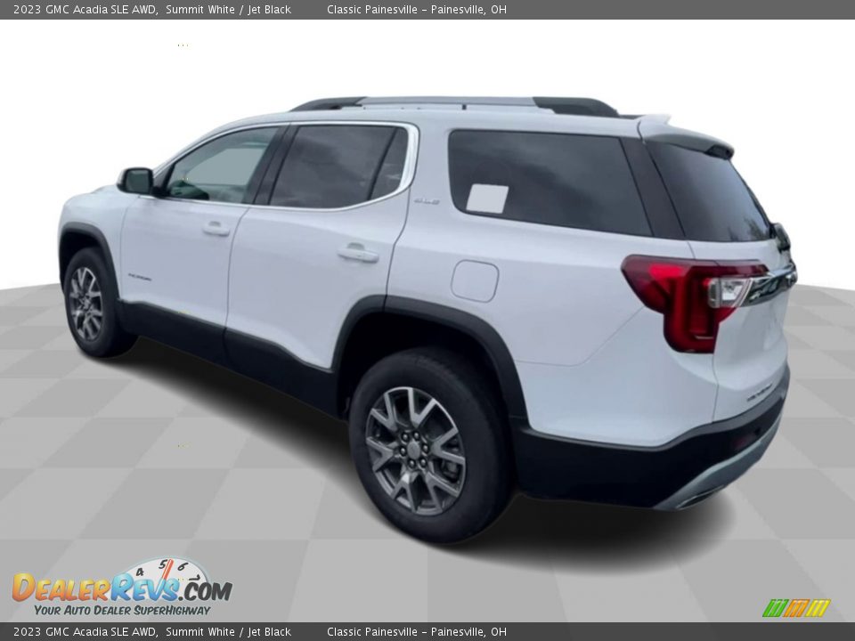 2023 GMC Acadia SLE AWD Summit White / Jet Black Photo #6