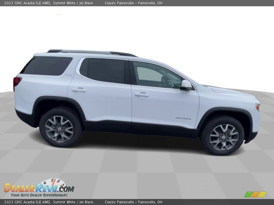 2023 GMC Acadia SLE AWD Summit White / Jet Black Photo #9