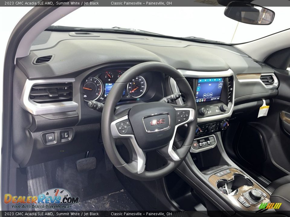 2023 GMC Acadia SLE AWD Summit White / Jet Black Photo #10