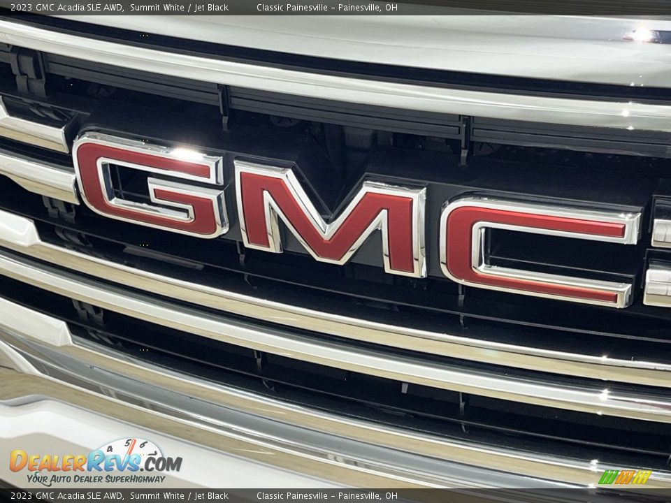 2023 GMC Acadia SLE AWD Summit White / Jet Black Photo #29