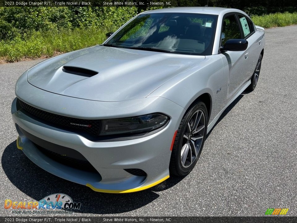 2023 Dodge Charger R/T Triple Nickel / Black Photo #2